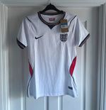 Nike England Home Women’s Football Shirt M White Short Sleeve