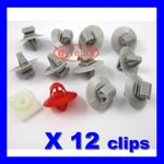 RENAULT Trafic Kangoo Master LOWER SIDE DOOR MOULDING EXTERIOR TRIM STRIP CLIPS