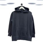 Ex Hush Women’s Hoodie Washed Grey Oversized Cotton Long Sleeve (Defect)