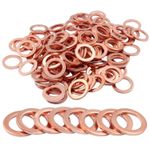 Metric Copper Sealing Washers M4 - M20 Flat Ring Gasket Sump Plug Washer