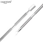 Stainless Steel Nail Cuticle Pusher Gel Polish Remover Dead Skin Manicure Tool