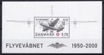 Denmark 2000 Aviation MNH Block