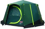 Coleman Octagon Green 8 Person Blackout Tent Camping Festival Outdoors Garden