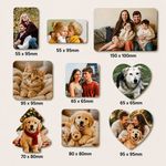 Personalised Fridge Magnet – Custom Photo, Logo & Text | Glossy Rectangle Gift