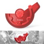 NICECNC Engine Crankcase Cover + Timing Plug For Yamaha Raptor 700 2006-2026 Red