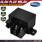 12V 150A 4-Pin Relay With Plastic Bracket & Resistance for Universal Vehicles