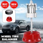 Wheel Balancer Tyre Hubs Heavy Duty Truck Rim Tire Car Bubble Level Portable