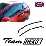 Wind Deflectors Fits Honda CR-Z 2010-2014 3-Door 2-Pcs Set Tinted Heko