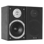 Fenton SHFB55B Hi-Fi Bookshelf Speakers Pair 140W Home Audio System