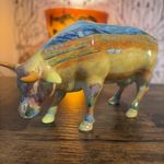 Cow Parade Vincent Van Coch Colorful Cow Figurine  2000 Vintage Limited edition 