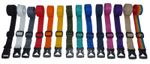 25mm Luggage, Suitcase, Box Webbing Strap with Clip (Pack of 2) by Benristraps