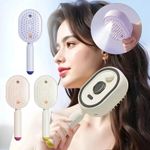 ELECTRIC SPRAY AIR CUSHION MASSAGE COMB,SELF-CLEANING ANTI-TANGLE ELECTRIC BRUSH