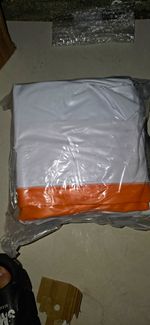 SLOOSH Inflatable Pool Games Set Volleyball Net & Basketball Hoop Blue/Orange