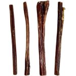 LARGE BULL PIZZLES adult dog chews air dried bully sticks high protein pet treat