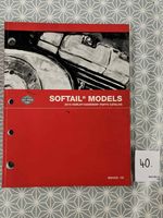 GENUINE Harley Davidson Parts Catalog Catologue 2010 Softail Models 99455-10