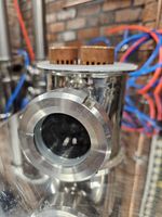 Copper 3-Bubble Cap Plate – Distillation Column / Still – Craft Spirits. 4 inch