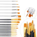 Small Artist Paint Brush Fine Paint Brushes Art Oil Acrylic Watercolour 6-10pcs