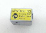 KrautKramer MWB60-N2 2 MHz Ultrasonic Angle Beam Transducer Probe