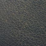 Leather Black Textured Vinyl Wrap - BUBBLE/AIR FREE - Car/Vehicle Film Sticker