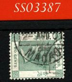 HONG KONG QV 2c Used In *MACAU* Fine 1902 CDS China RARE {samwells-covers}SS3387