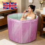 Portable Collapsible SPA Soaking Bath Tub, Hot & Ice Bath Tub -Indoor Outdoor
