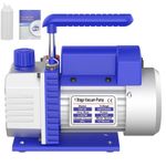 3.5CFM 1/3HP Vacuum Pump HVAC Refrigeration R134A Adapter Pressure Gauge A/C