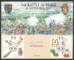 Battle of Pinkie 2006 Stamp Cover Signed Deputy Lieutenant Of East Lothian