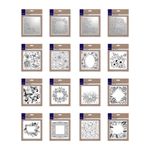 Presscut 3D Embossing Folders - 16 Designs