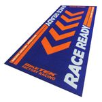 BIKETEK SERIES 4 RACE READY KTM ORANGE BLUE WORKSHOP GARAGE PIT MAT 190 x 80cm