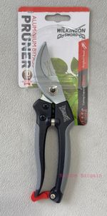 Wilkinson Sword Aluminium Bypass Pruners 20mm Angled Head Soft Touch - 1111141W