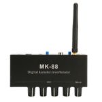 6.5Mm Karaoke Mixer Aluminium Alloy Dual Mic Input Digital Karaoke Reverber HEN