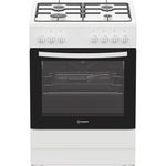 Indesit I6G3PMW/UK Free Standing Dual Fuel Cooker 60cm White A