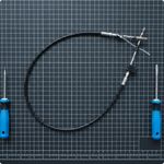 Gear Cable Resistant Outboard Gear Cable Heavy-Duty for Boat Owners