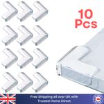Clear Baby Safety Corner Protectors Table Desk Edge Guards Self-Adhesive