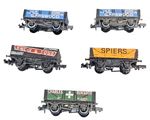 Rake Of Graham Farish Peco N Gauge Garswood Spiers Dunsdon Open Coal Wagon Unbox