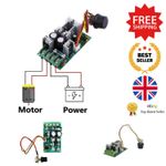 Motor Speed Regulator - 12V 24V 36V 48V PWM Controller - 20A Current Drive