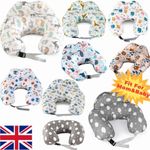 Nursing Pillow Breastfeeding Pillow Maternity Pillow w/Safety Fence &Waist Strap