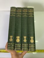 I Was There! Sir John Hammerton 4 Volume WW1 Great War Set c1934