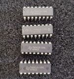 Used and Tested 4 x TMS4116-15NL TI 4116 Lower RAM Chips - Sinclair ZX Spectrum.