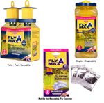 Zero In Fly Max Fly Catcher Insect Trap With Bait Ready To Use Re Usable Trap