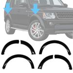 6pc Gloss Black wheel arch kit for Land Rover Discovery 3  Discovery 4