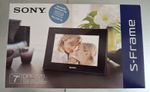 Sony S-Frame Digital photo frame DPF-D70 7 inch Black  New Opened not Used