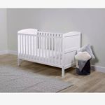 Ickle Bubba Coleby Classic Cotbed/Baby Cot Bed White