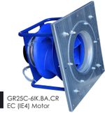 760W ZIEHL-ABEGG GR25C-6IK.BA.CR 115467/A01 Radial Fan Motor + Plate