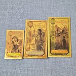 Goldback Idaho Goldback 24K Gold Foil Notes Mixed Lot (3) Leaf Type