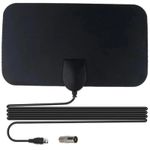8000 Miles Indoor TV antenna Ariel Freeview Digital 4K HD TV Portable Aerial UK
