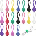 1/5/10 PCS Fabric Clips Set Silicone  Magnetic Cable Ties Sewing Binding Huggers