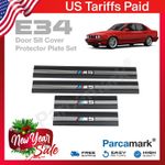 Door Sill Cover Protector Plate Set 4 pcs For BMW E34 87-96 M5 51478137304