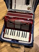 Very good condition student accordion with case - Princetti - Busilacchio