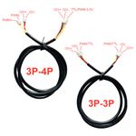80cm PWM Cable XH2.54-3P 3 Pin/XH2.54 4P XH 2.54mm Female Connector Laser Module
